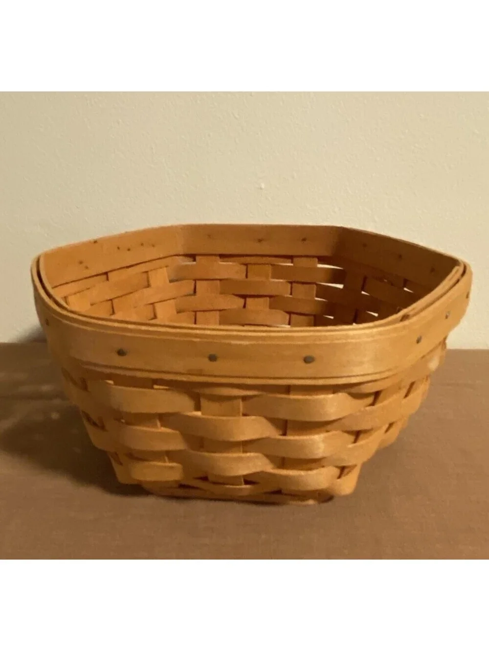 🧺Longaberger 2000 Generations Basket 🧺 Authentic Handwoven Collectible-Hexagon